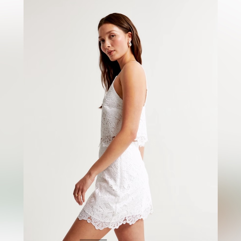 Lace Mini Skort - Picture 6 of 8
